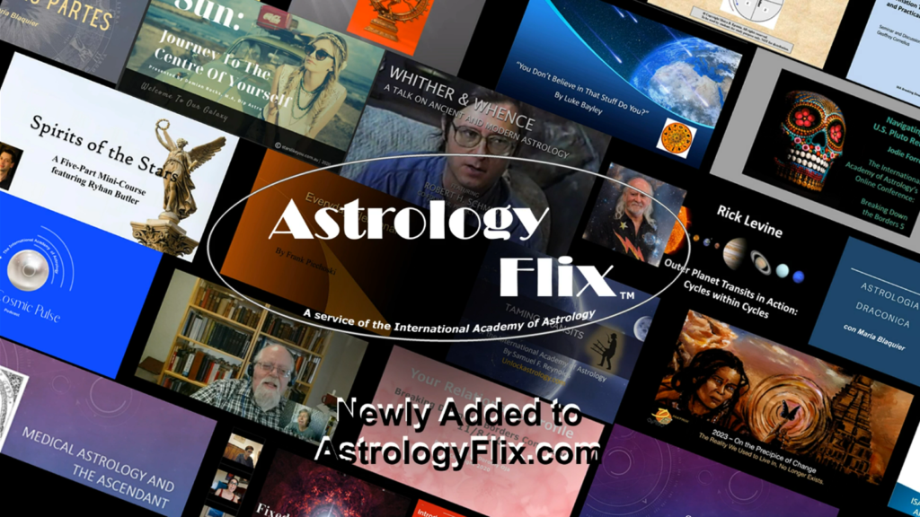 New astrology videos at AstrologyFlix.com